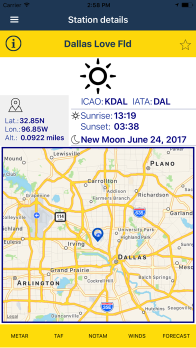 NOAA AWC Aviation Weatherのおすすめ画像1