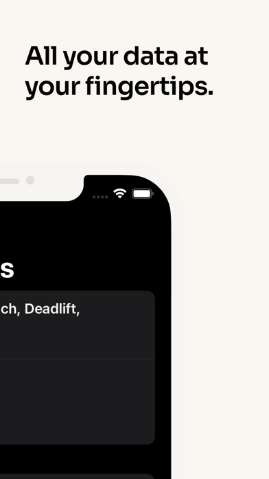Workout Log: RepBuddy Screenshot