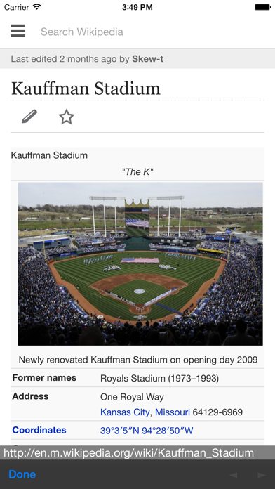 The Baseball RoadTrip Screenshot