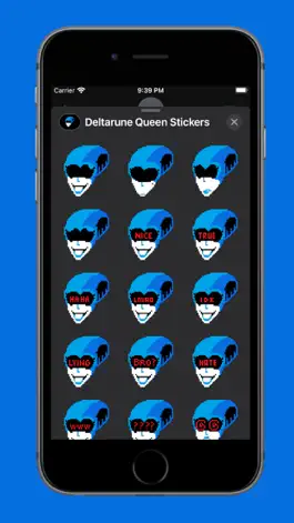 Game screenshot Deltarune Queen Stickers apk