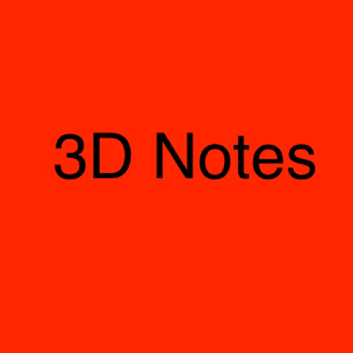 3D Note icon