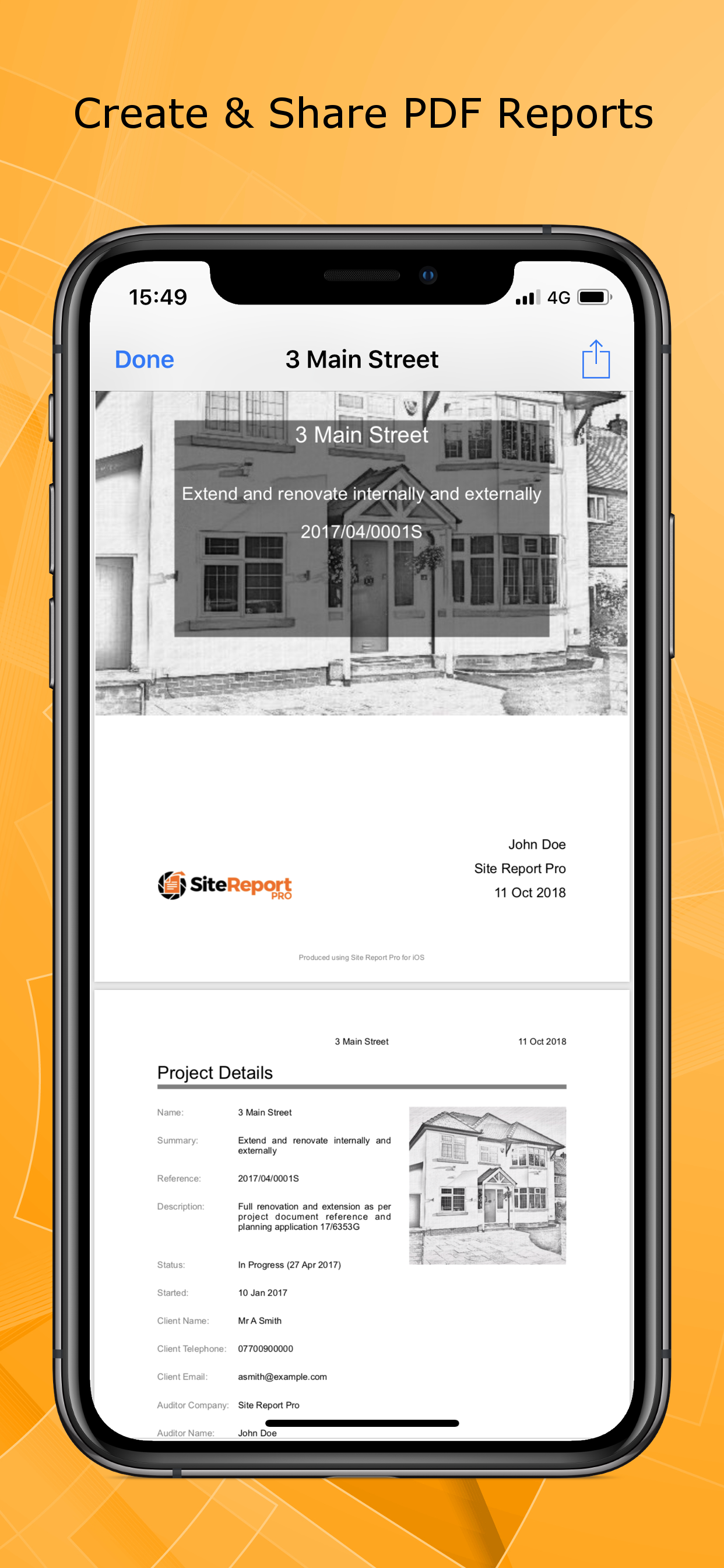 Site Report Pro+ Punchlist App screenshot 7