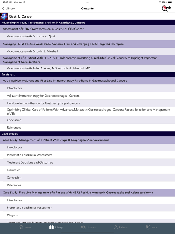 Screenshot #6 pour Hem/Onc @Point of Care