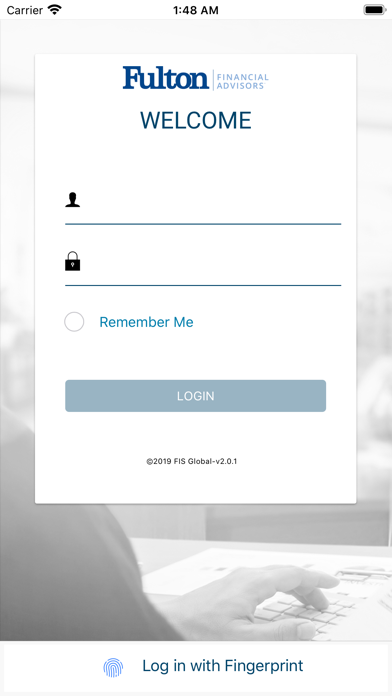 FFA Retirement Plan Services Screenshot