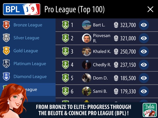 Belote & Coinche Multiplayer iPad screenshot 3 - Games app