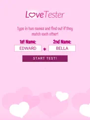 love tester partner match game ipad bildschirmfoto 4