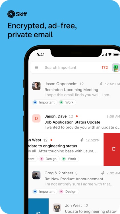 Skiff Mail - Private email