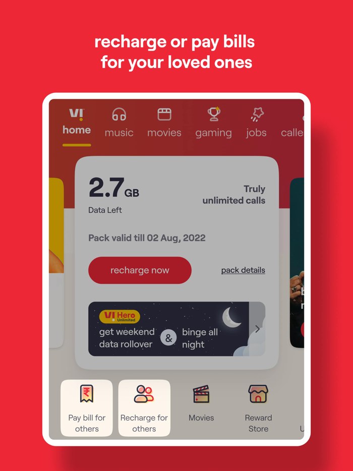 Vi Recharge Music TV