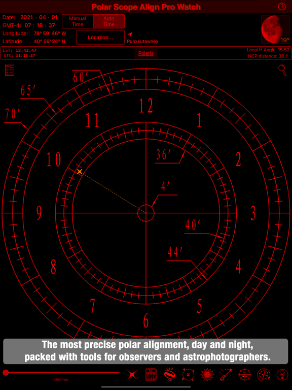 Screenshot #4 pour Polar Scope Align Pro Watch