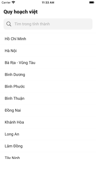 Quy hoạch Việt Screenshot