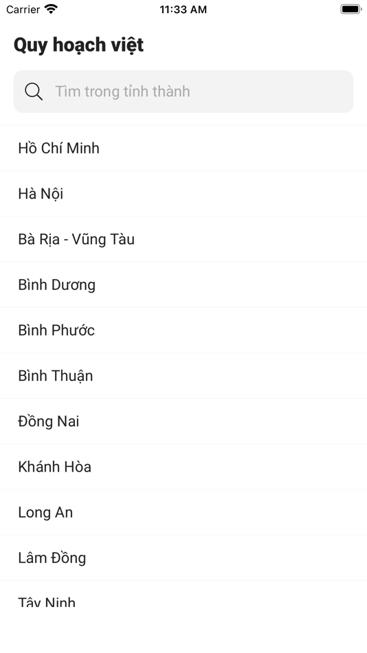 #1. Quy hoạch Việt (iOS) 由: Van Tam Tran