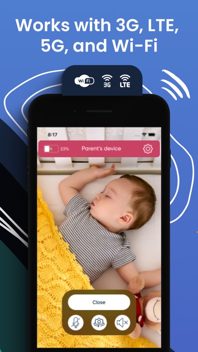 Baby Monitor Saby + Cry Alarm Screenshot