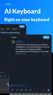 omni ai - keyboard & chat iphone screenshot 1