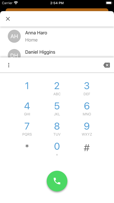 MiSignal Mobile Screenshot