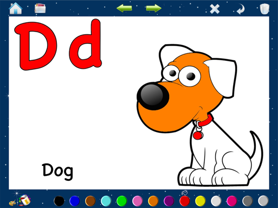 Screenshot #4 pour Coloring Book Letters: Animal