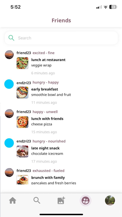 daily munch- food diary Screenshot