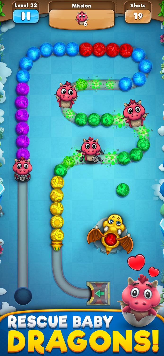 Marble Bubble Shooter Game