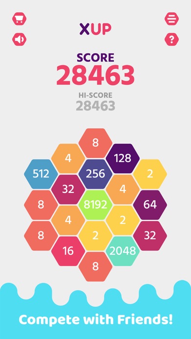 XUP - 2x Number Matching Game Screenshot