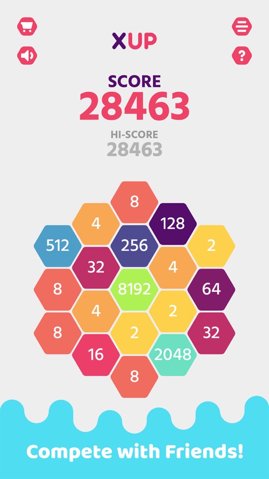 #3. XUP - 2x Number Matching Game (iOS) 由: Gamegos Teknoloji A.S.
