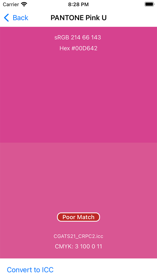 #6. Seeing Color - ICC Profile (iOS) Podle: Chris HALFORD