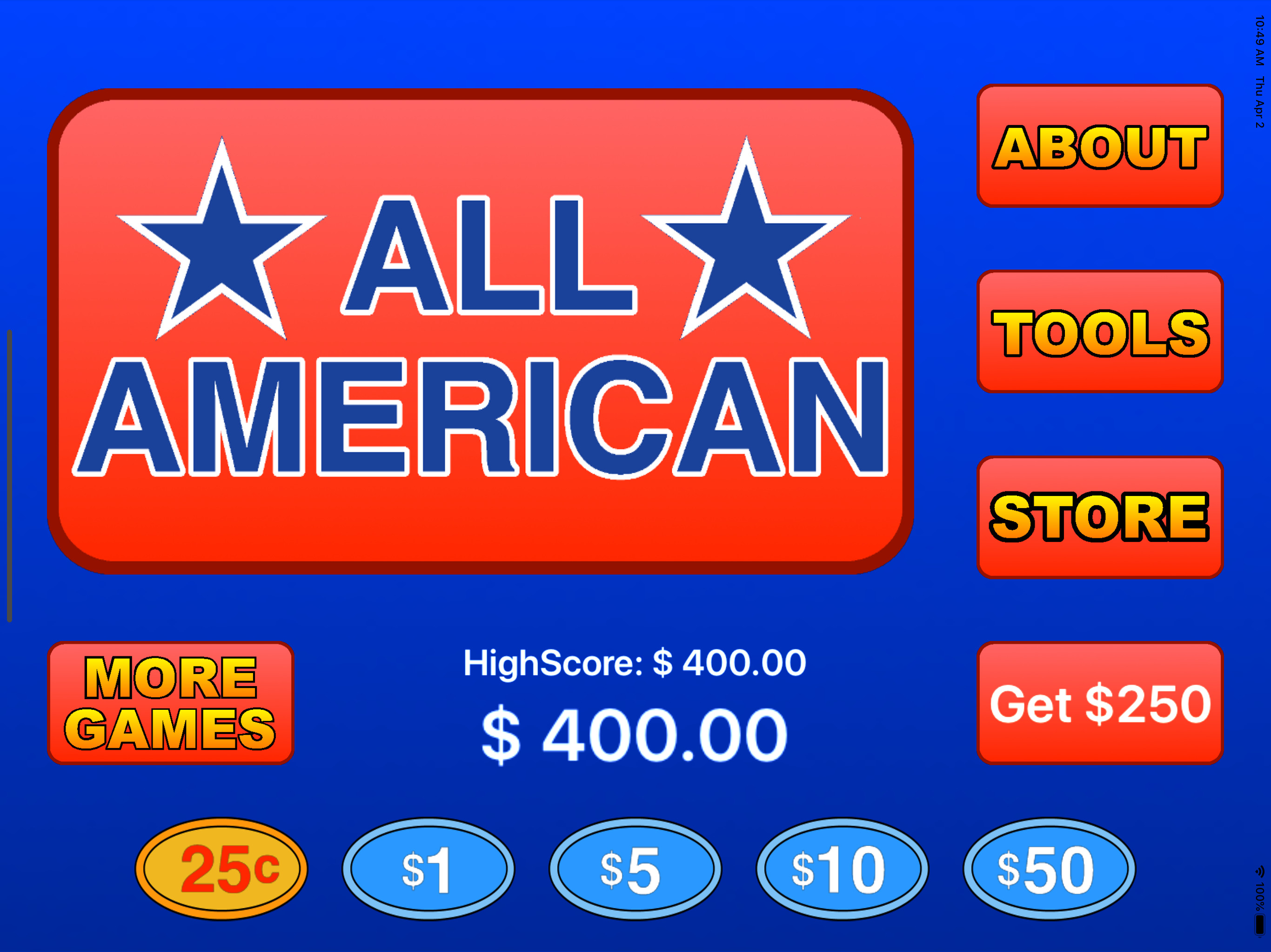 All American - Poker Game screenshot 9