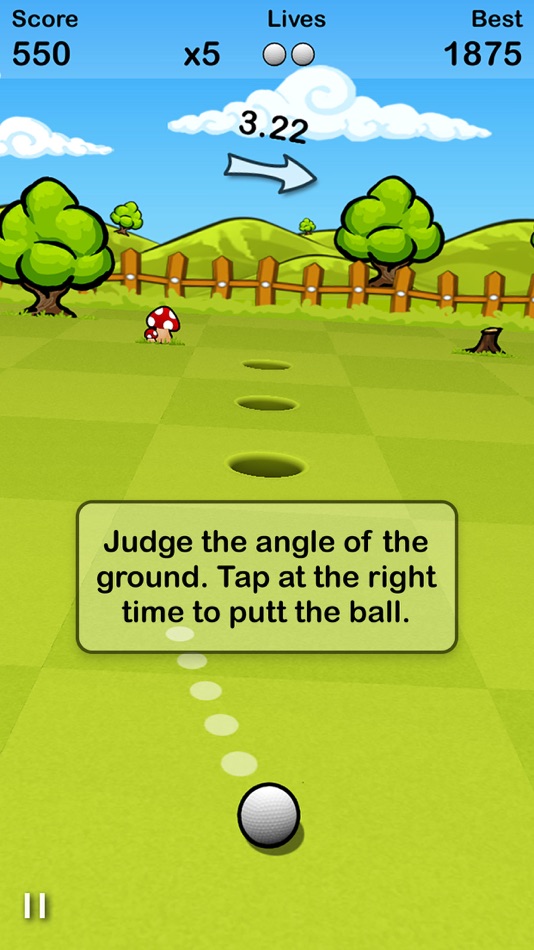 #1. Putt Golf (iOS) By: Sailendu Behera