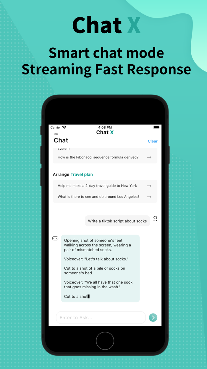 Chat X - AI Assistant ChatBot
