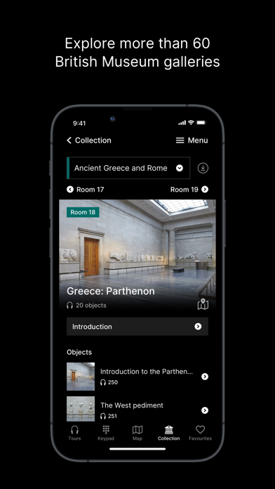 British Museum Audio Screenshot