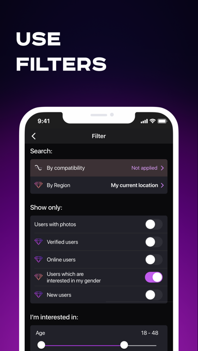 Paradiz: Anonymous Dating Screenshot