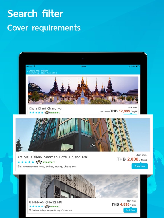 Screenshot #5 pour TraveliGo: Flight Hotel & Deal