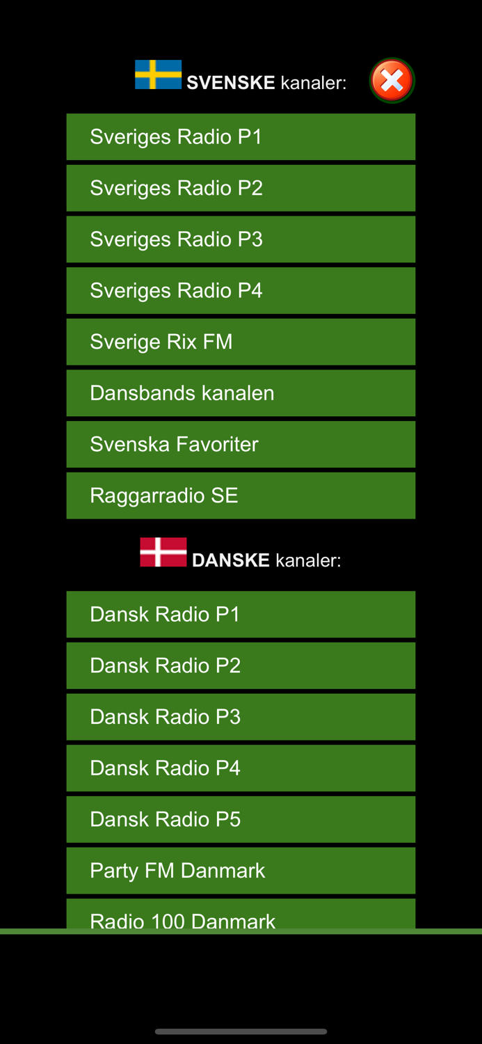 Norsk Radio App - Radiomannen