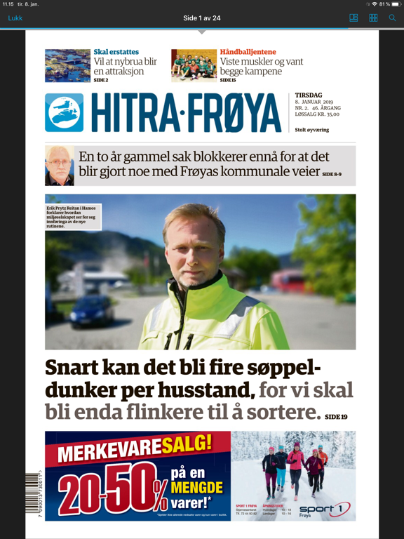 Screenshot #4 pour Hitra-Frøya eAvis