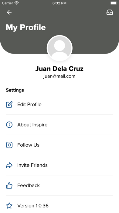 inspirechurch.live Screenshot