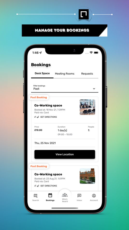 #7. NearU - Search | Book | Work (iOS) 由: Narau LTD.