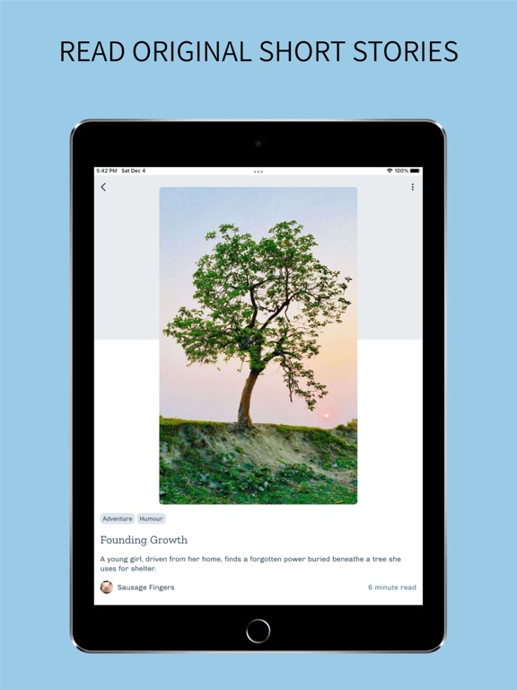 Novellea iPad screenshot 2 - Entertainment app
