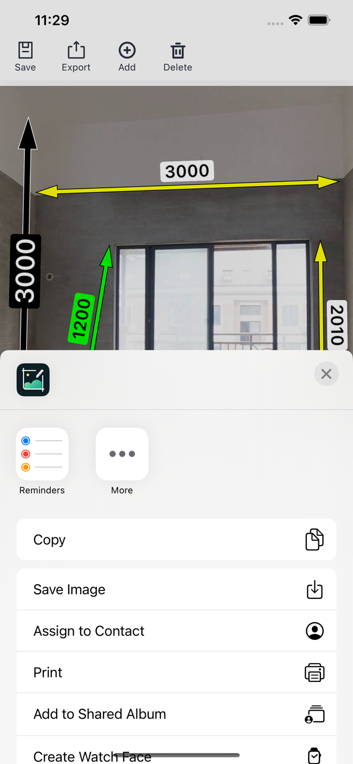 SizeSnap Draw dimension lines
