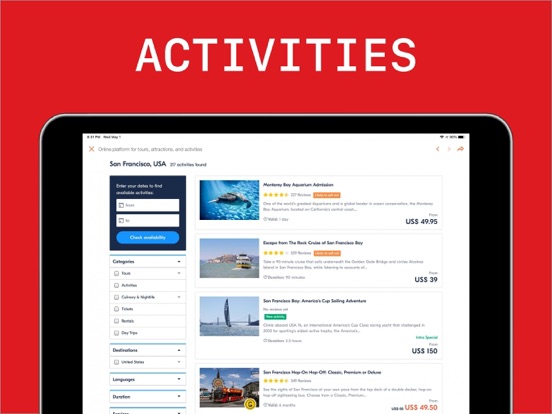 San Francisco Travel Guide iPad screenshot 6 - Travel app