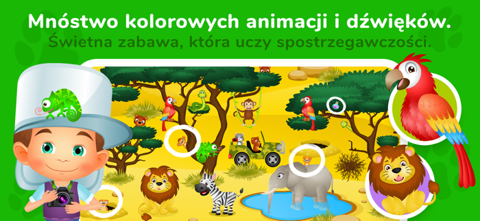 Gra Dla Dzieci Szukaj i Znajdź