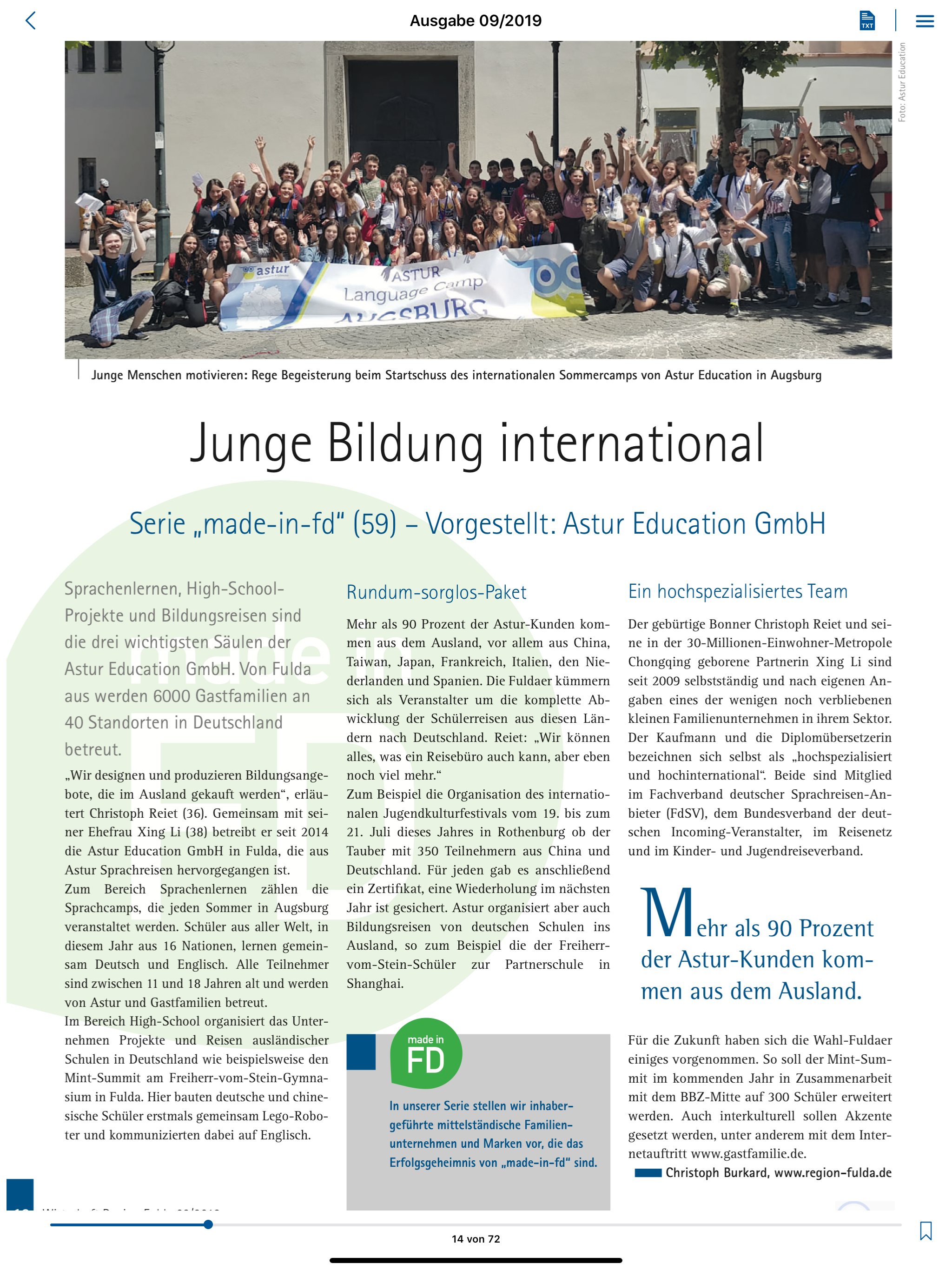 Wirtschaft Region Fulda