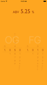 ABV Calculator screenshot 1