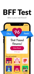 BFF Test: Best Friend Quiz screenshot #1 for iPhone