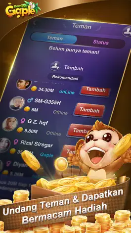 Game screenshot Domino Gaple Boya:Qiuqiu Capsa apk