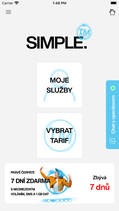 SIMPLE. Screenshot