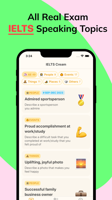 IELTS Cream：Speaking Assistantのおすすめ画像1