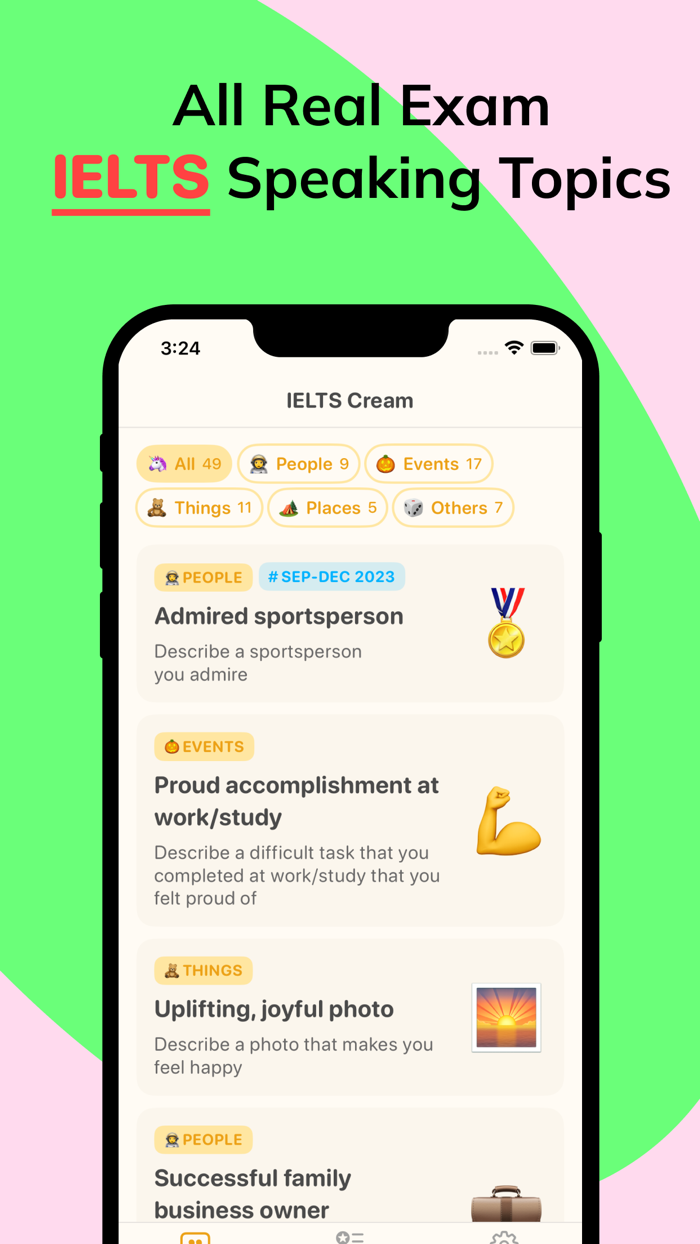 IELTS Cream：Speaking Assistant
