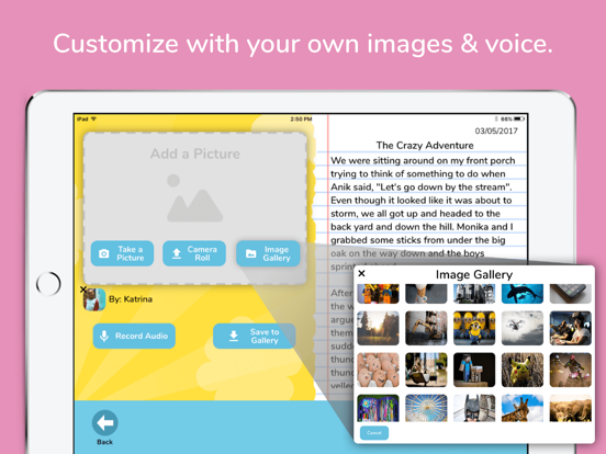 Write About This app screenshot 3