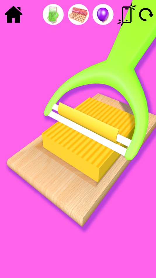 #1. Slice it: ASMR Slicing Games (iOS) 由: Oozy Slime