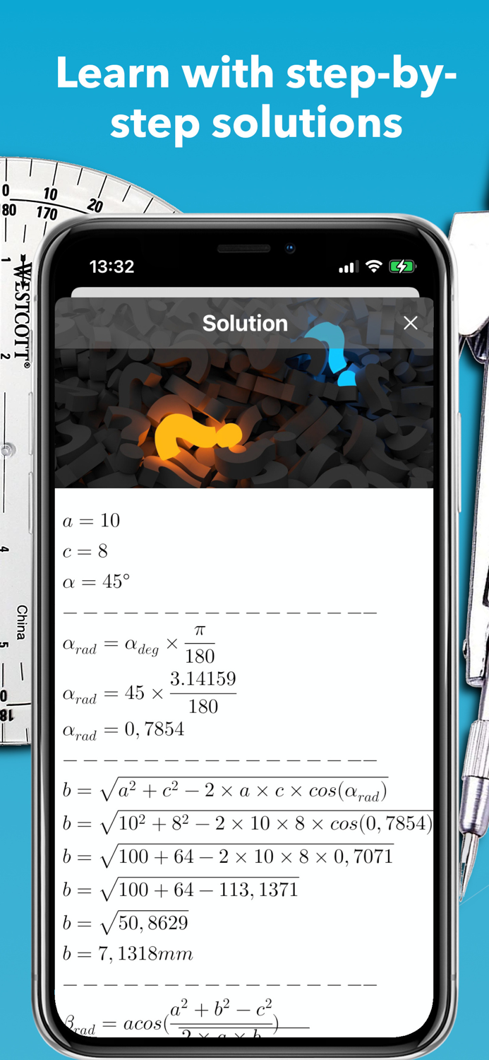 Geometry solver  - calculator