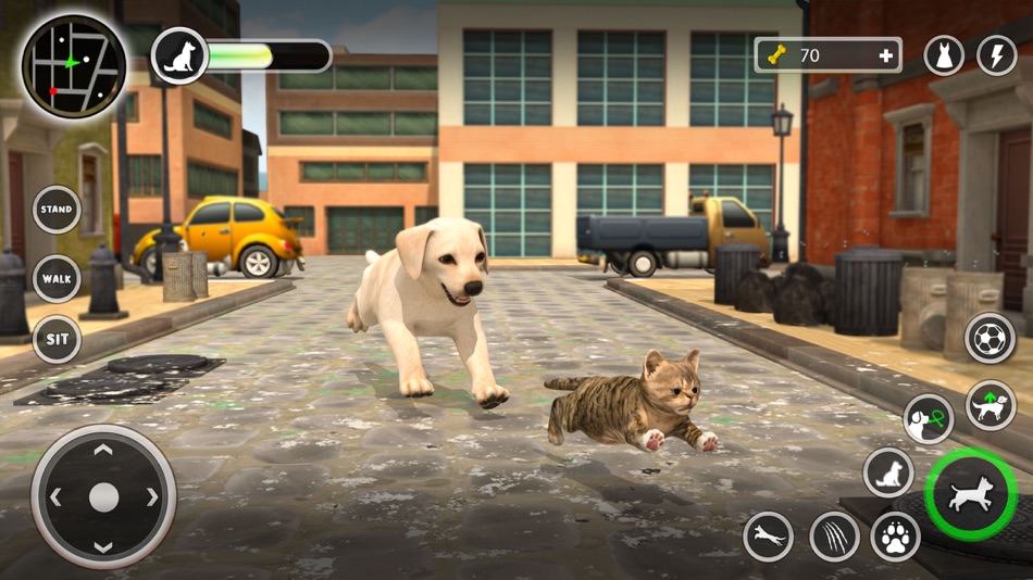 #2. Puppy Dog Game Simulator (iOS) 由: Saiman Idress