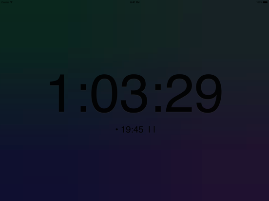 Smooth Countdown iPad screenshot